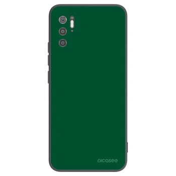 Picasee fekete szilikon tok az alábbi mobiltelefonokra Xiaomi Poco M3 Pro 5G - Green Gleam