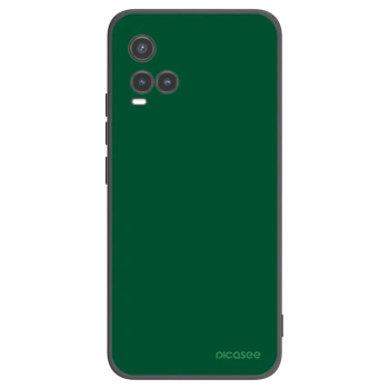 Picasee fekete szilikon tok az alábbi mobiltelefonokra Vivo Y33s - Green Gleam