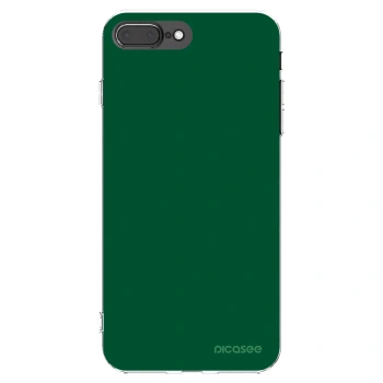 Picasee átlátszó szilikon tok az alábbi mobiltelefonokra Apple iPhone 7 Plus - Green Gleam