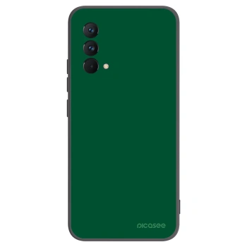 Picasee fekete szilikon tok az alábbi mobiltelefonokra Realme GT Master Edition 5G - Green Gleam