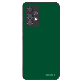 Picasee fekete szilikon tok az alábbi mobiltelefonokra Samsung Galaxy A53 5G A536 - Green Gleam