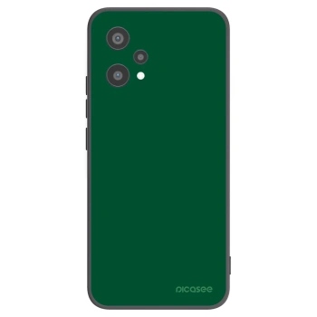 Picasee fekete szilikon tok az alábbi mobiltelefonokra Realme 9 Pro 5G - Green Gleam