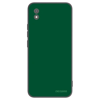 Picasee fekete szilikon tok az alábbi mobiltelefonokra Realme C11 (2021) - Green Gleam