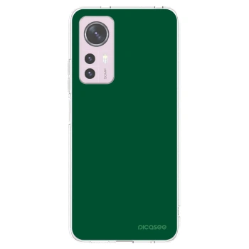 Picasee átlátszó szilikon tok az alábbi mobiltelefonokra Xiaomi 12 - Green Gleam