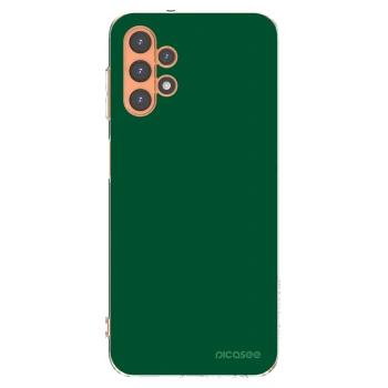 Picasee átlátszó szilikon tok az alábbi mobiltelefonokra Samsung Galaxy A13 4G A135 - Green Gleam