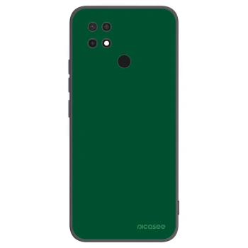 Picasee fekete szilikon tok az alábbi mobiltelefonokra Xiaomi Redmi 10C - Green Gleam