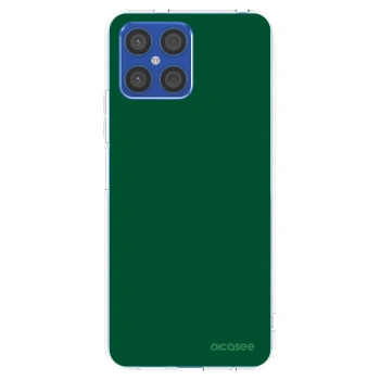 Picasee átlátszó szilikon tok az alábbi mobiltelefonokra Honor X8 4G - Green Gleam