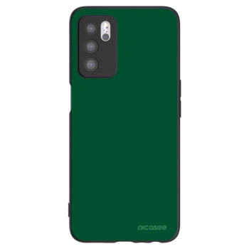 Picasee fekete szilikon tok az alábbi mobiltelefonokra OPPO A16s - Green Gleam
