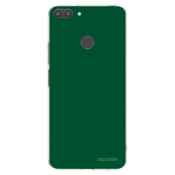 Picasee átlátszó szilikon tok az alábbi mobiltelefonokra Huawei P Smart - Green Gleam