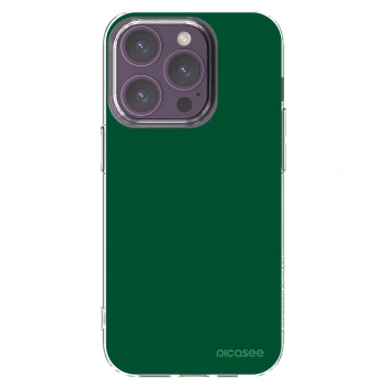 Picasee átlátszó szilikon tok az alábbi mobiltelefonokra Apple iPhone 14 Pro - Green Gleam