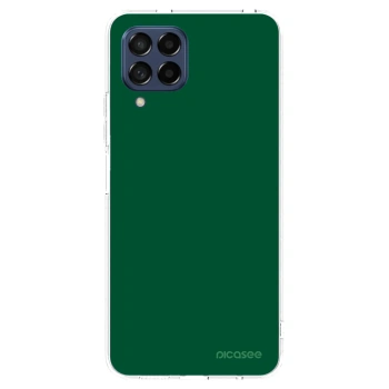 Picasee átlátszó szilikon tok az alábbi mobiltelefonokra Samsung Galaxy M53 5G - Green Gleam