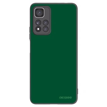 Picasee fekete szilikon tok az alábbi mobiltelefonokra Xiaomi Redmi Note 11 Pro+ 5G - Green Gleam