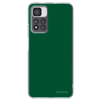 Picasee átlátszó szilikon tok az alábbi mobiltelefonokra Xiaomi Redmi Note 11 Pro+ 5G - Green Gleam