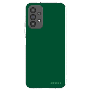 Picasee átlátszó szilikon tok az alábbi mobiltelefonokra Samsung Galaxy A73 5G - Green Gleam