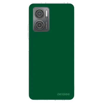 Picasee átlátszó szilikon tok az alábbi mobiltelefonokra Xiaomi Redmi 10 5G - Green Gleam