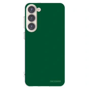 Picasee átlátszó szilikon tok az alábbi mobiltelefonokra Samsung Galaxy S23+ 5G - Green Gleam
