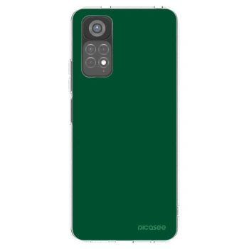 Picasee átlátszó szilikon tok az alábbi mobiltelefonokra Xiaomi Redmi Note 11S 5G - Green Gleam