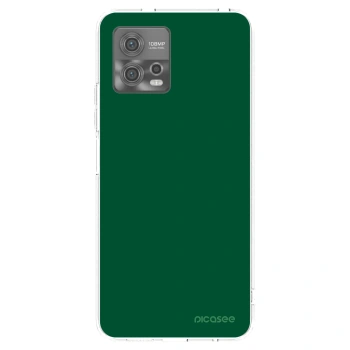Picasee átlátszó szilikon tok az alábbi mobiltelefonokra Motorola Moto G72 - Green Gleam