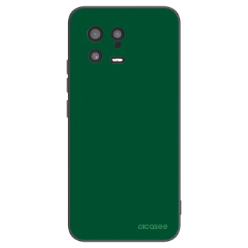 Picasee fekete szilikon tok az alábbi mobiltelefonokra Xiaomi 13 - Green Gleam