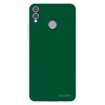 Picasee átlátszó szilikon tok az alábbi mobiltelefonokra Honor 8X - Green Gleam
