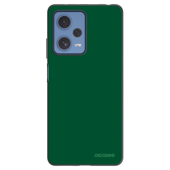 Picasee fekete szilikon tok az alábbi mobiltelefonokra Xiaomi Redmi Note 12 Pro 5G - Green Gleam