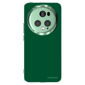 Picasee átlátszó szilikon tok az alábbi mobiltelefonokra Honor Magic5 Pro - Green Gleam