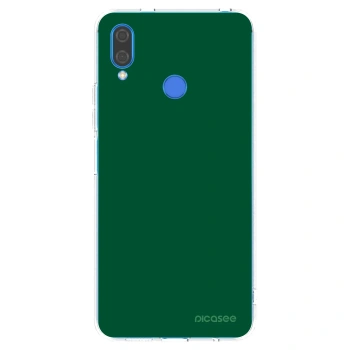 Picasee átlátszó szilikon tok az alábbi mobiltelefonokra Huawei Nova 3i - Green Gleam