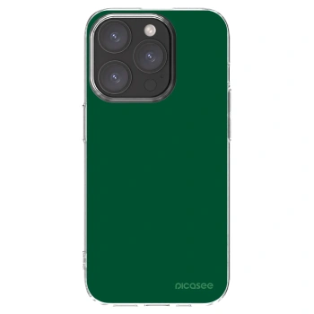 Picasee átlátszó szilikon tok az alábbi mobiltelefonokra Apple iPhone 15 Pro - Green Gleam