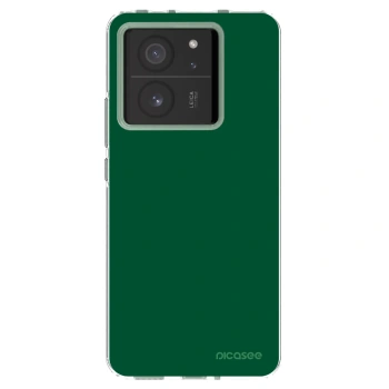 Picasee átlátszó szilikon tok az alábbi mobiltelefonokra Xiaomi 13T - Green Gleam