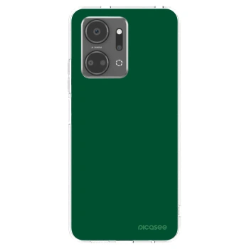 Picasee átlátszó szilikon tok az alábbi mobiltelefonokra Honor X7a - Green Gleam