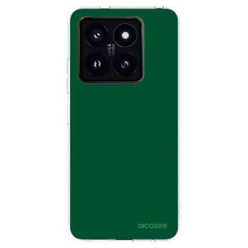 Picasee átlátszó szilikon tok az alábbi mobiltelefonokra Xiaomi 14 Pro - Green Gleam