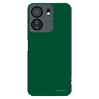 Picasee átlátszó szilikon tok az alábbi mobiltelefonokra Xiaomi Redmi 13C 4G - Green Gleam