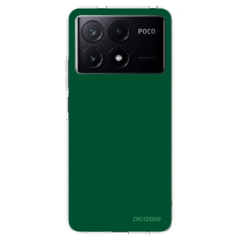 Picasee átlátszó szilikon tok az alábbi mobiltelefonokra Xiaomi Poco X6 Pro - Green Gleam