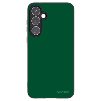 Picasee fekete szilikon tok az alábbi mobiltelefonokra Samsung Galaxy A55 5G A556B - Green Gleam