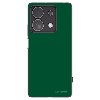 Picasee fekete szilikon tok az alábbi mobiltelefonokra Xiaomi Redmi Note 13 Pro 4G - Green Gleam