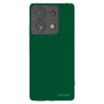 Picasee átlátszó szilikon tok az alábbi mobiltelefonokra Xiaomi Redmi Note 13 Pro 4G - Green Gleam