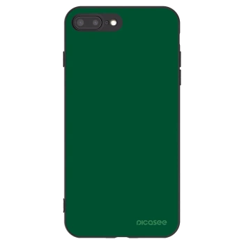 Picasee fekete szilikon tok az alábbi mobiltelefonokra Apple iPhone 8 Plus - Green Gleam