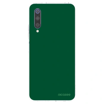 Picasee átlátszó szilikon tok az alábbi mobiltelefonokra Xiaomi Mi 9 - Green Gleam