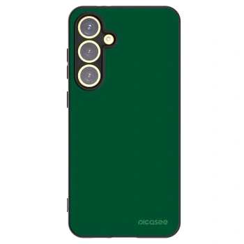Picasee fekete szilikon tok az alábbi mobiltelefonokra Samsung Galaxy S24 FE S721B - Green Gleam