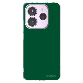 Picasee átlátszó szilikon tok az alábbi mobiltelefonokra Xiaomi Redmi Note 14 5G - Green Gleam