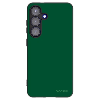 Picasee fekete szilikon tok az alábbi mobiltelefonokra Samsung Galaxy S25 5G - Green Gleam
