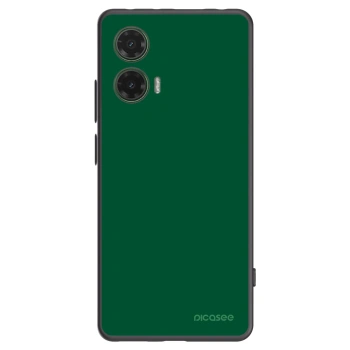 Picasee fekete szilikon tok az alábbi mobiltelefonokra Motorola Moto G35 5G - Green Gleam