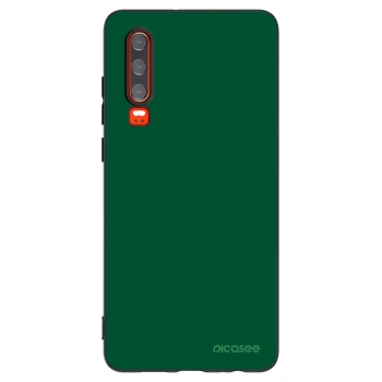 Picasee fekete szilikon tok az alábbi mobiltelefonokra Huawei P30 - Green Gleam
