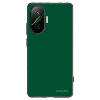 Picasee fekete szilikon tok az alábbi mobiltelefonokra Xiaomi Poco F7 Pro 5G - Green Gleam