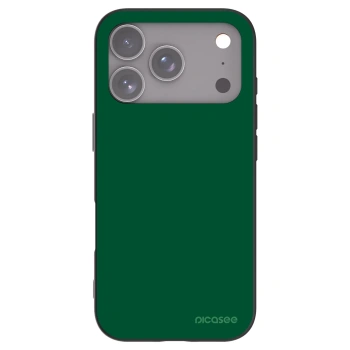 Picasee fekete szilikon tok az alábbi mobiltelefonokra Apple iPhone 17 Pro - Green Gleam