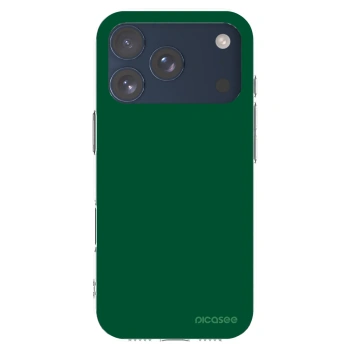 Picasee átlátszó szilikon tok az alábbi mobiltelefonokra Apple iPhone 17 Pro - Green Gleam