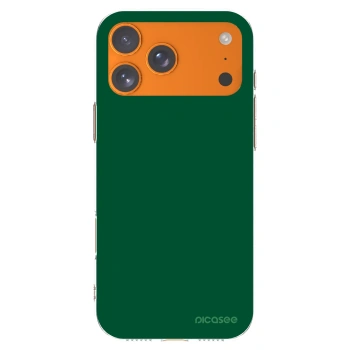 Picasee átlátszó szilikon tok az alábbi mobiltelefonokra Apple iPhone 17 Pro Max - Green Gleam