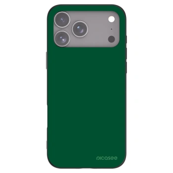 Picasee fekete szilikon tok az alábbi mobiltelefonokra Apple iPhone 17 Pro Max - Green Gleam