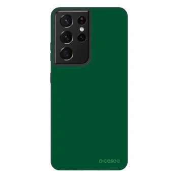 Picasee Fashion Case Samsung Galaxy S21 Ultra 5G G998B - Green Gleam