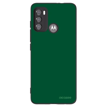 Picasee fekete szilikon tok az alábbi mobiltelefonokra Motorola Edge 60 5G - Green Gleam